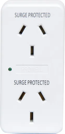 Maximise the flexibility of your powerpoint with this double adaptor. 