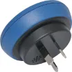 This device is designed to test a 240V mains power point for correct operation, plus simulate an earth leakage condition to test the Earth Leakage Circuit Breaker (ELCB) or Residual Current Device (RCD) protecting that power point. 