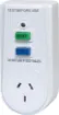 A handy in-line connection residual current detection switch which measures for electrical leakage. 