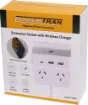 Ideal for the work bench, this 2 way power extension board features 2 x type A USB chargers and 20W USB type C PD charging output. Plus a 10W wireless charger holder to keep your phone charged up while you work.