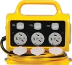 This Ultracharge RCD Protected 10A Powerblock is a must have for trades in the field or at home in the workshop - protects users from appliance faults just like your home RCD switch.