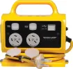 This Ultracharge RCD Protected 10A Powerblock is a must have for trades in the field or at home in the workshop - protects users from appliance faults just like your home RCD switch.
