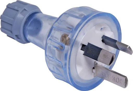 10A Rated. Clear Inline Plug