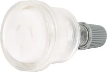 3 Pin 10A Clear Mains Socket HPM 10A Rated. Clear Line Socket.