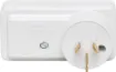 Slimline model.  Offset to allow access to power point On/Off switch. Maximise the flexibility of your powerpoint with this double adaptor. 