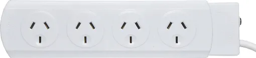 Features 10A overload circuit breaker and 0.9m lead.