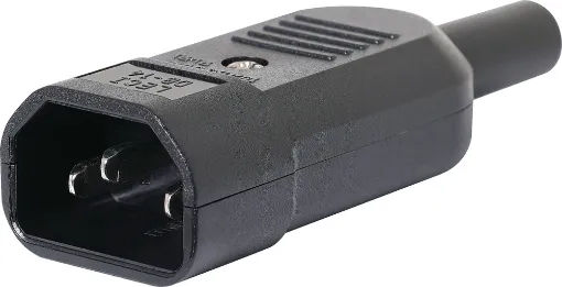 SAA Approved. IEC C14 Male