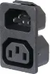 10A 240VAC

Note: Earth pins are linked together.