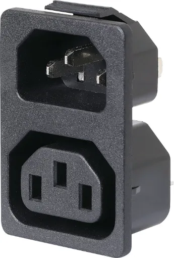 10A 240VAC

Note: Earth pins are linked together.