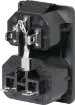 10A 240VAC

Note: Earth pins are linked together.
