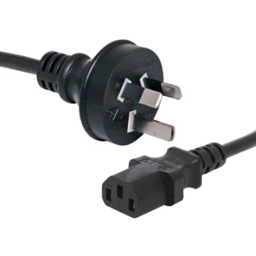 0.5m IEC C13 10A 3 Pin Black Appliance Mains Power Cable IEC Female to 3 Pin 0.5m. Energy authority approved