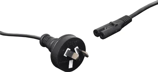 2.5A 2 Pin to Figure 8 plug 5.0m. Energy Authority approved.
Ideal for installers when wallmounting televisions.