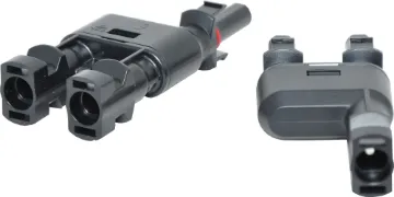 IP67 MC4 Style Solar Panel 30A Y Adapter Pair MC4 style dual line plug adaptor designed for use when daisy chaining solar panels together.