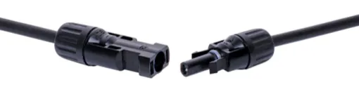Water & dust proof - IP67 Rated. This lead can be used for connections in photovoltaic solar panel arrays. The fully sealed design is suitable for use in exposed installations.