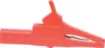 This Banana Plug Crocodile Clips Pair comes with both a red crocodile clip and a black crocodile clip. Simply plug in banana plug probe to make it a crocodile clip connection. 