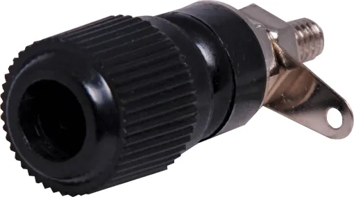 With 4mm Banana Socket. 10A @ 125V AC.
Mounting Hole 8mm.