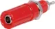 Red Captive Head Binding Post With 4mm Banana Socket and Crosshole.
10A @ 125V AC