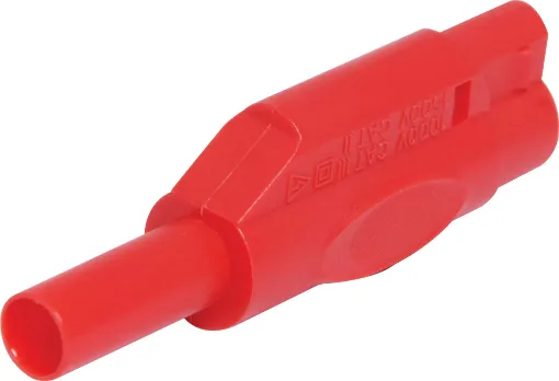 Solder termination suits wire less than 4mm&Oslash
Nylon casing with nickel plated heat treated beryllium copper.
Stackable for use with standard 4mm&Oslash banana plugs and sockets 