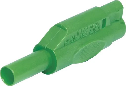 Solder termination suits wire less than 4mm&Oslash
Nylon casing with nickel plated heat treated beryllium copper.
Stackable for use with standard 4mm&Oslash banana plugs and sockets 