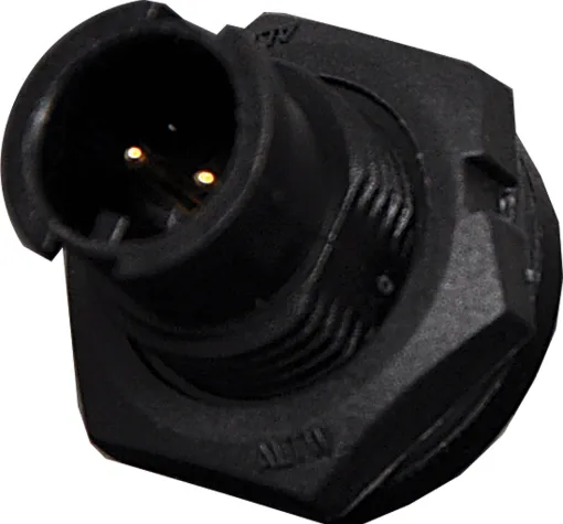 IP67 rated waterproof 2, 4 and 6 pin connectors for installations outdoors or in areas prone to moisture build up. 2 pin rated at 5A. 4 & 6 pin rated at 2A.  

Cable Entry: 4.5-6.5mm