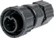 4 Pin 5A Screw-On Male Line IP67 Waterproof Socket 	 	 Waterproof IP67 rated 4 Pin male line connector for installations outdoors or in areas prone to moisture build up. 5A rated.
Cable entry sizes 3.5 - 5.3mm