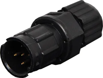 5 Pin 5A Locking Male Line IP67 Waterproof Plug Waterproof IP67 rated 5 Pin male line connector for installations outdoors or in areas prone to moisture build up. 5A rated.