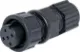 5 Pin 5A Locking Female Line IP67 Waterproof Socket Waterproof IP67 rated 4 Pin Female Line connector for installations outdoors or in areas prone to moisture build up. Lock Type mating ring. 5A rated.