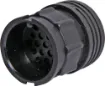 A IP66 3/7 pin lock on bayonet socket cap.