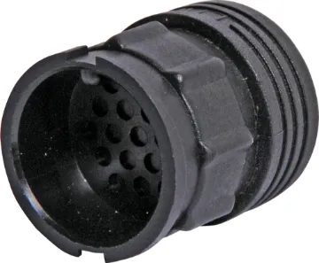 IP66 Waterproof Sealing Cap Locking - Suits P9603/7 A IP66 3/7 pin lock on bayonet socket cap.