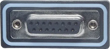 DA15 Female PCB IP67 Rated DA15 Female PCB mount