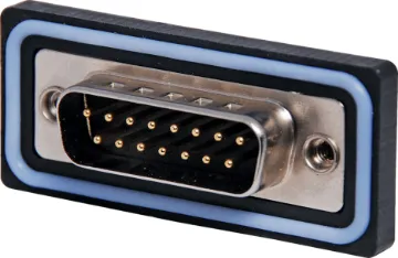 DA15 Male PCB IP67 Rated IP67 rated waterproof DA15 Male chassis mount connector. PCB connection. Will mate with generic Female DA15 connectors.