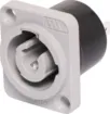 Extra heavy duty connector as used in commercial lighting and audio applications. Power Out. SAA approved. 