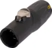 Extra heavy duty weatherproof (IP65) Amphenol Power connector as used in commercial heavy duty power applications. Power In. HPT-3-M 16A 250V. SAA approved.