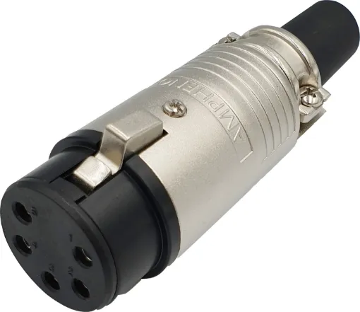 The EP Series has set the standard in high performance speaker connectors. Apart from its durability and strength, it offers consistent superior power handling capabilities. Amphenol EP-5-11P.