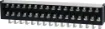 Barrier Terminal Block, with screw connection. Rated 20A at 300V.