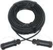 This 70m Active Optical HDMI male to HDMI male cable is the new solution for using optical HDMI cables in temporary AV set ups for live events & functions.
