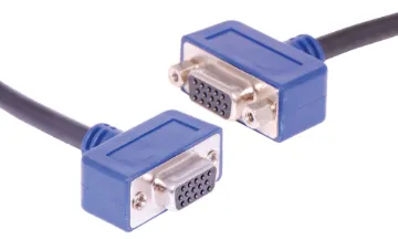 VGA Socket to VGA Socket 200mm Wallplate Fly Lead VGA socket to socket wallplate fly lead. Fitted with screw mount recesses for attaching to custom AV wallplates.