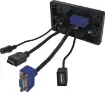 Flylead type HDMI, VGA, USB type A and 3.5mm. Includes flylead connections for easy on-site termination. Supplied with both Clipsal and HPM Front faceplates.