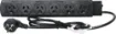 All feature 10A overload circuit breaker and 0.9m lead. Black.