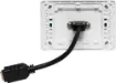Flylead Wallplate fitted with HDMI high speed with Ethernet (2.0) connection. 