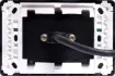 Flylead Wallplate fitted with HDMI high speed with Ethernet (2.0) connection. 