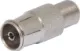 PAL Female to F Female Adapter PAL Socket to F Socket