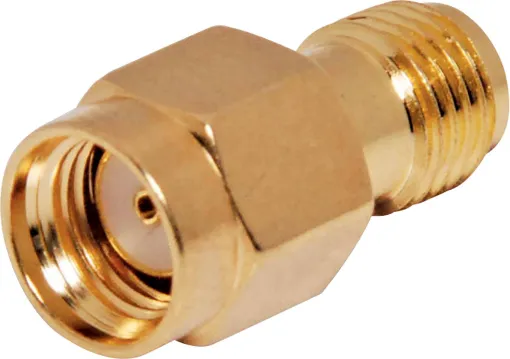 Male RPSMA to Female SMA Adaptor.