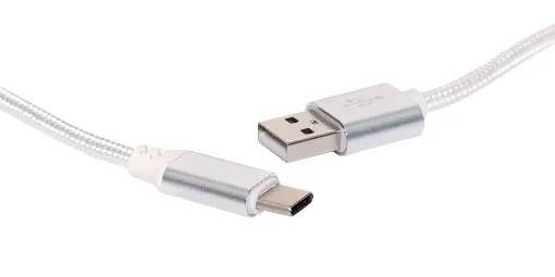 USB 2.0 Type A Male to Type C Male 
Length: 1m