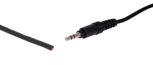 3.5mm Stereo Plug to Bare End Cable, 0.5m.