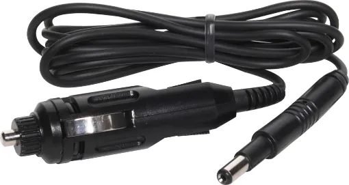 12V car power adaptor.