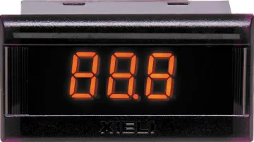 200mV Volt Meter Digital LED Panel Mount For applications requiring a professional finish and digital accuracy. Automatic zero calibration, polarity sensing and self powered design makes connection easy.