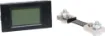 A complete power monitoring panel with voltage, current, power and energy consumption (Wh) displayed simultaneously. 