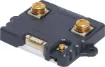 A compact backlit battery "fuel gauge" with high precision current measurement.
