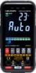 This compact true RMS digital multimeter provides in depth functionality for technicians troubleshooting devices and circuits. 